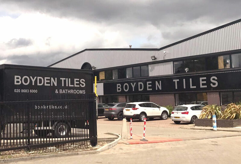 Boyden Tiles and Bathrooms showroom in Croydon