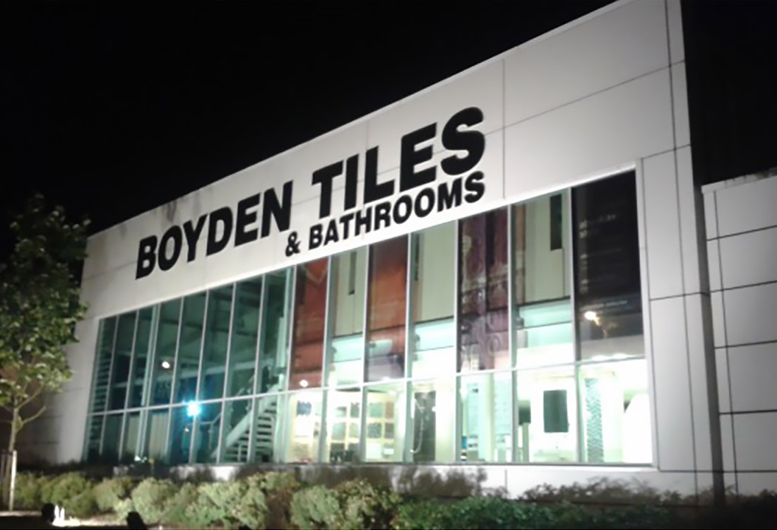 Boyden Tiles and Bathrooms showroom in Purley Way