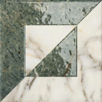 Venice - Green/Ivory Decor B